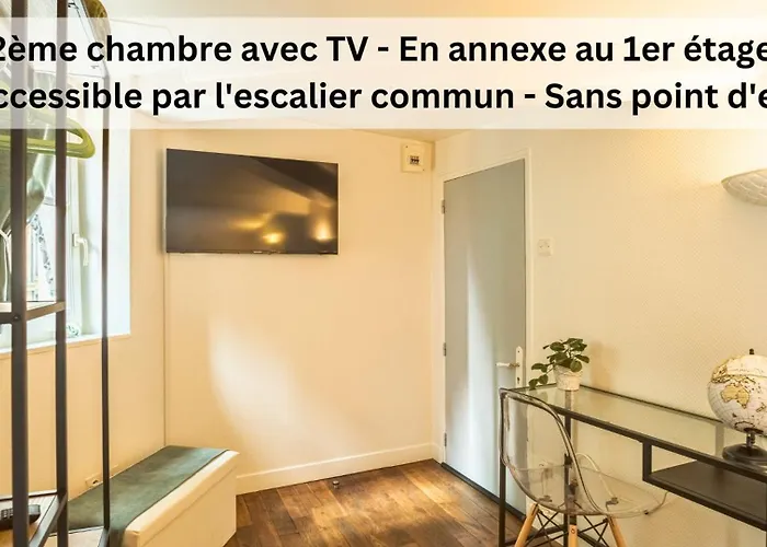 Le Logis Des Perles 2 - Emplacement Ideal - 6 Pers Apartment Troyes
